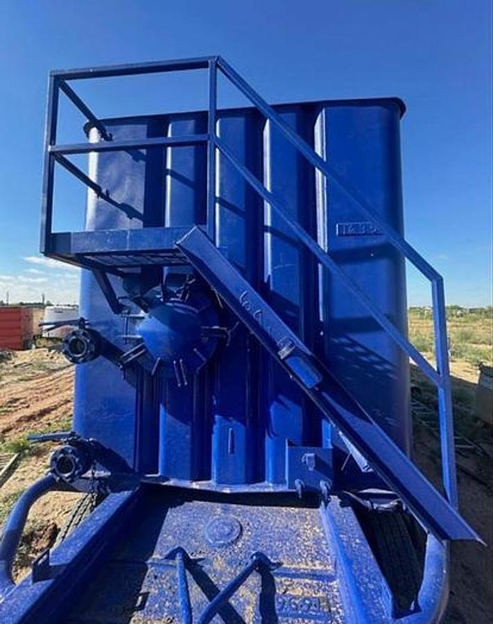 Refurbished Dragon 500bbl Frac Tanks- 43x8.5x11, Corrugated Steel, V-bottom, Full Refurb (2010)