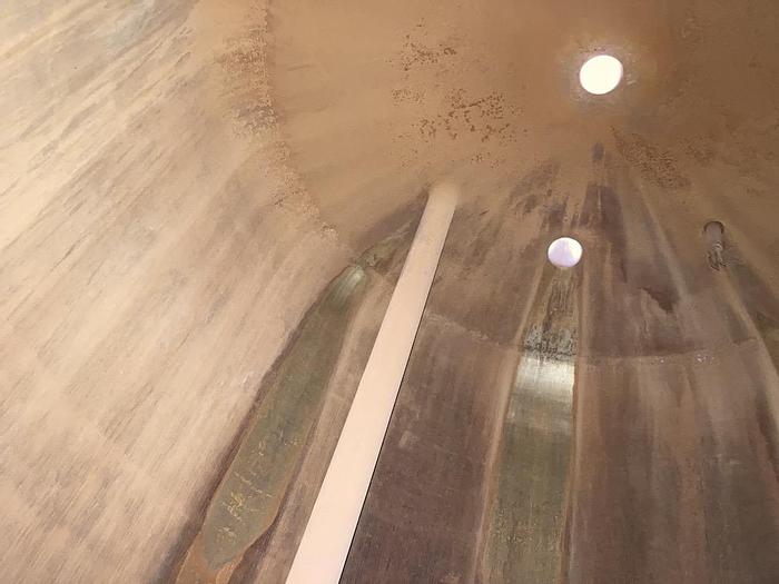 Used Used Enerfab 300 gallon stainless steel tank