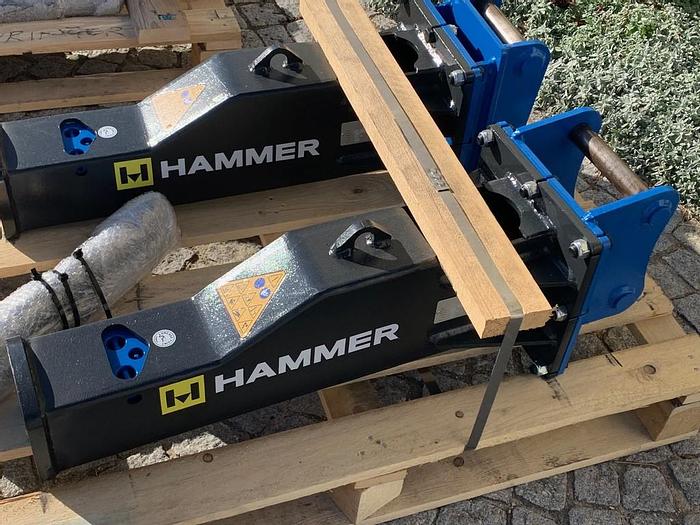 Hammer HM100 Hydraulikhammer mit Martin M03 Aufnahme
