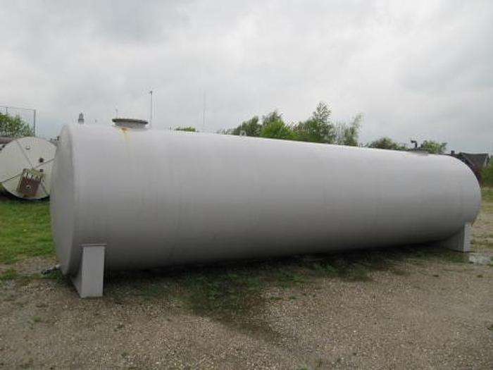 Used 50,000 liter iron tank gray