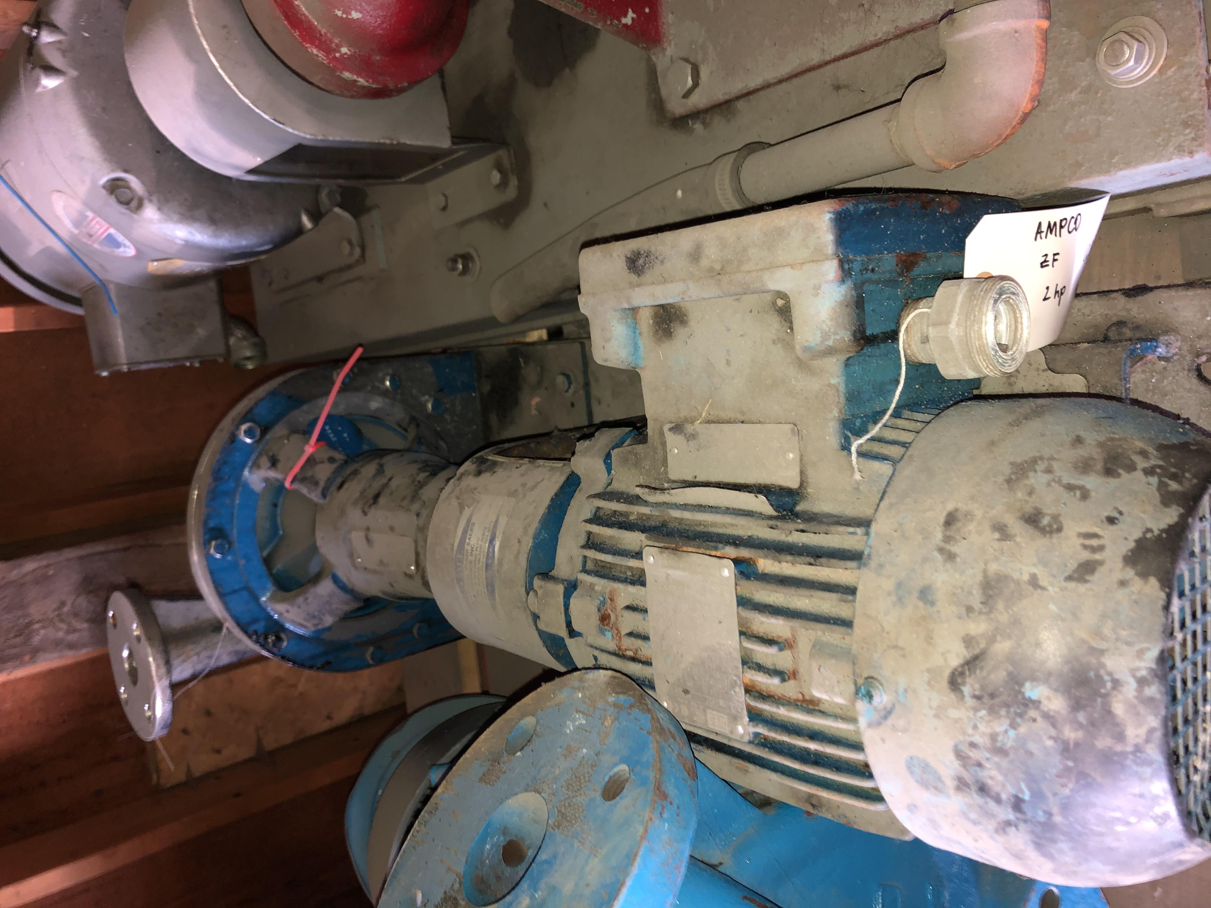 Used AMPCO ZF CENTRIFUGAL PUMP