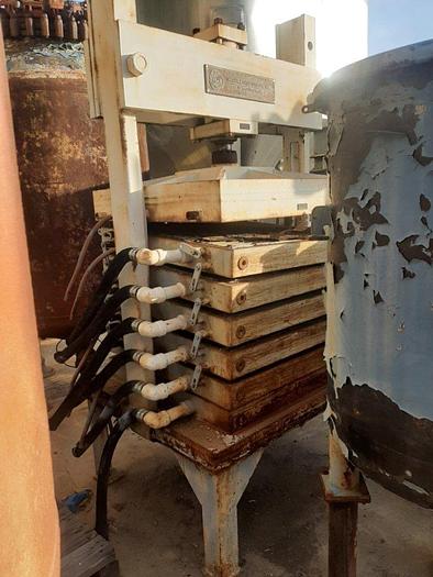 Used Filter, P&F, 36" x 36", C/st, Womach, Vert, 54 SF, 4.5CF #C730341