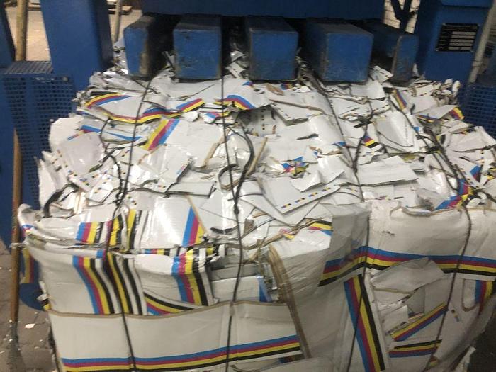 Gebraucht 2009 FAKT Ballenpresse für Wellpappe RP 4050 V