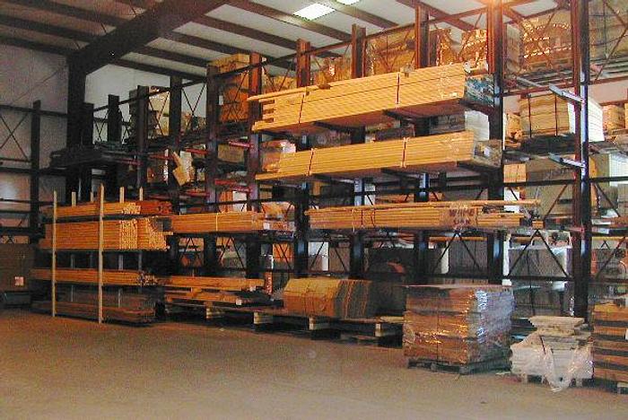 Used FRASOR MFG. CANTILEVERED STORAGE RACKS