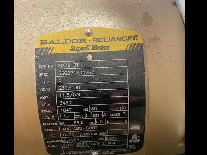 Used 5 Hp Air Knife Blower Fan  3T-16-5