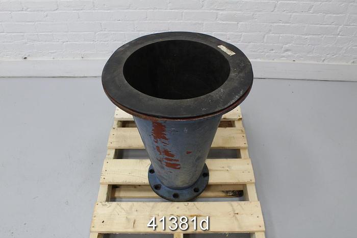 Used Krebs P15 Cone Section For Grit Pot With Liner #41381