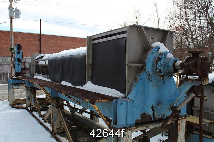 Used Dupps 2420 Dewatering Screw Press For Sludge #42644
