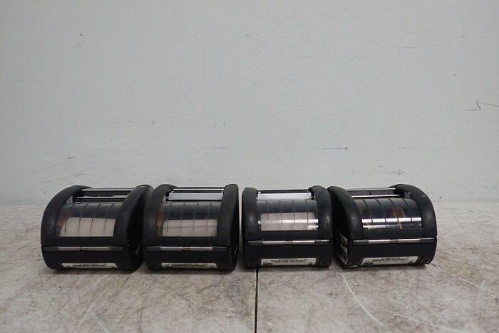 Used Lot of 4 Zebra QLn220 Mobile Label Printers 617957944723