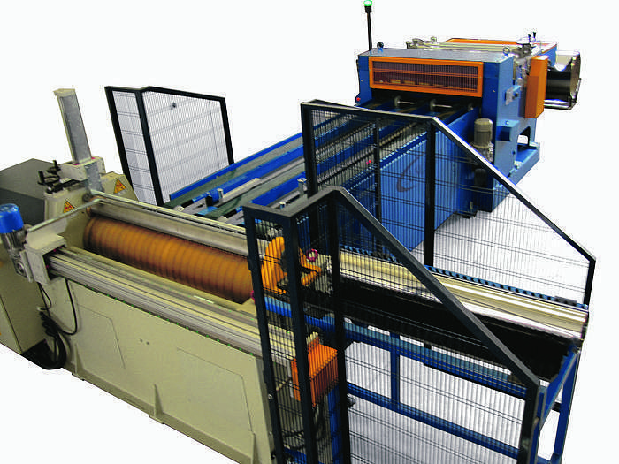 New F&P Insulation Cladding Equipment #3604