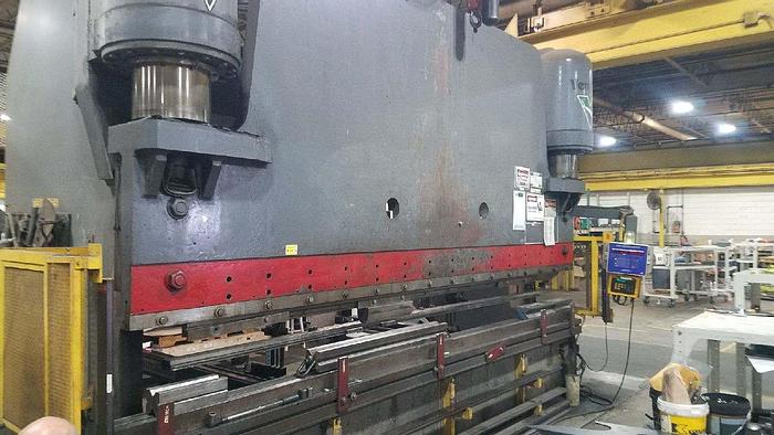 Used Pacific Hydraulic 600 Ton CNC Press Brake, with CNC back Gauge,  Capacity 1/2" X 192", 192" Bed Length