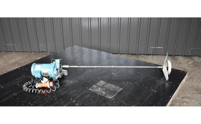 Used USED CHEMINEER, CLAMP-ON MIXER, 0.5 HP
