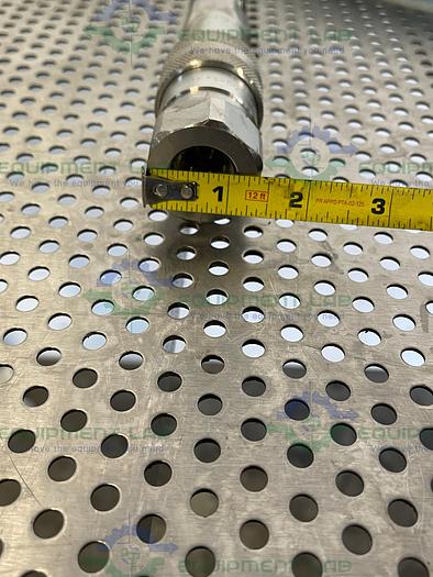 Used 103"  Flexible Hose  w/ Parker FS-50-8FP Hydraulic Quick Connect Hose Coupling