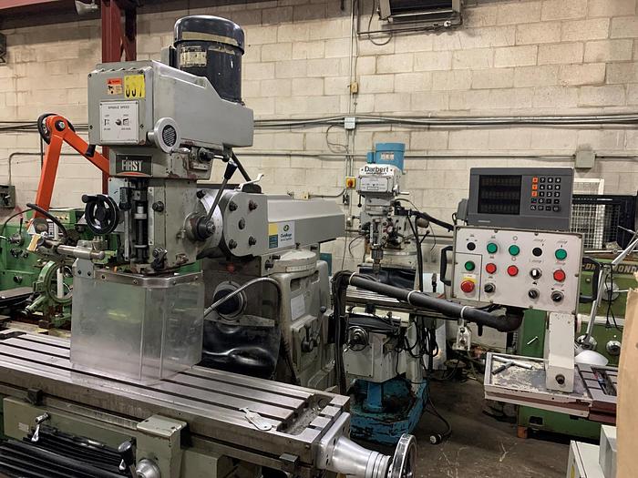 Used 10" X 50", FIRST, LC-20VHS, VERTICAL / HORIZONTAL MILLING MACHINE