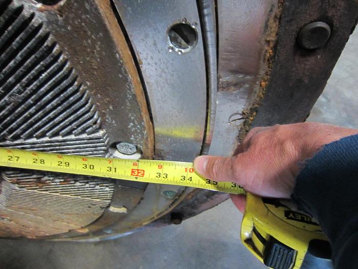 Used Beloit DD4000 Beloit Refiner 38" #28519