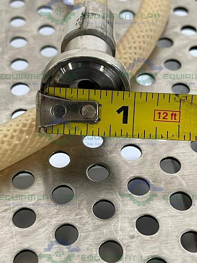 Used Sani Tech  STHT-R-0250 52" Flexible Hose w/ 1/2" Sanitary Fitting