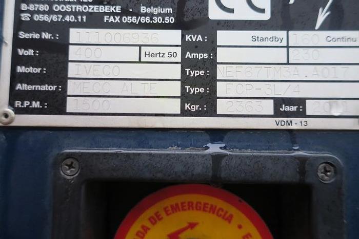 Used 2011 Himoinsa - 160 KVA