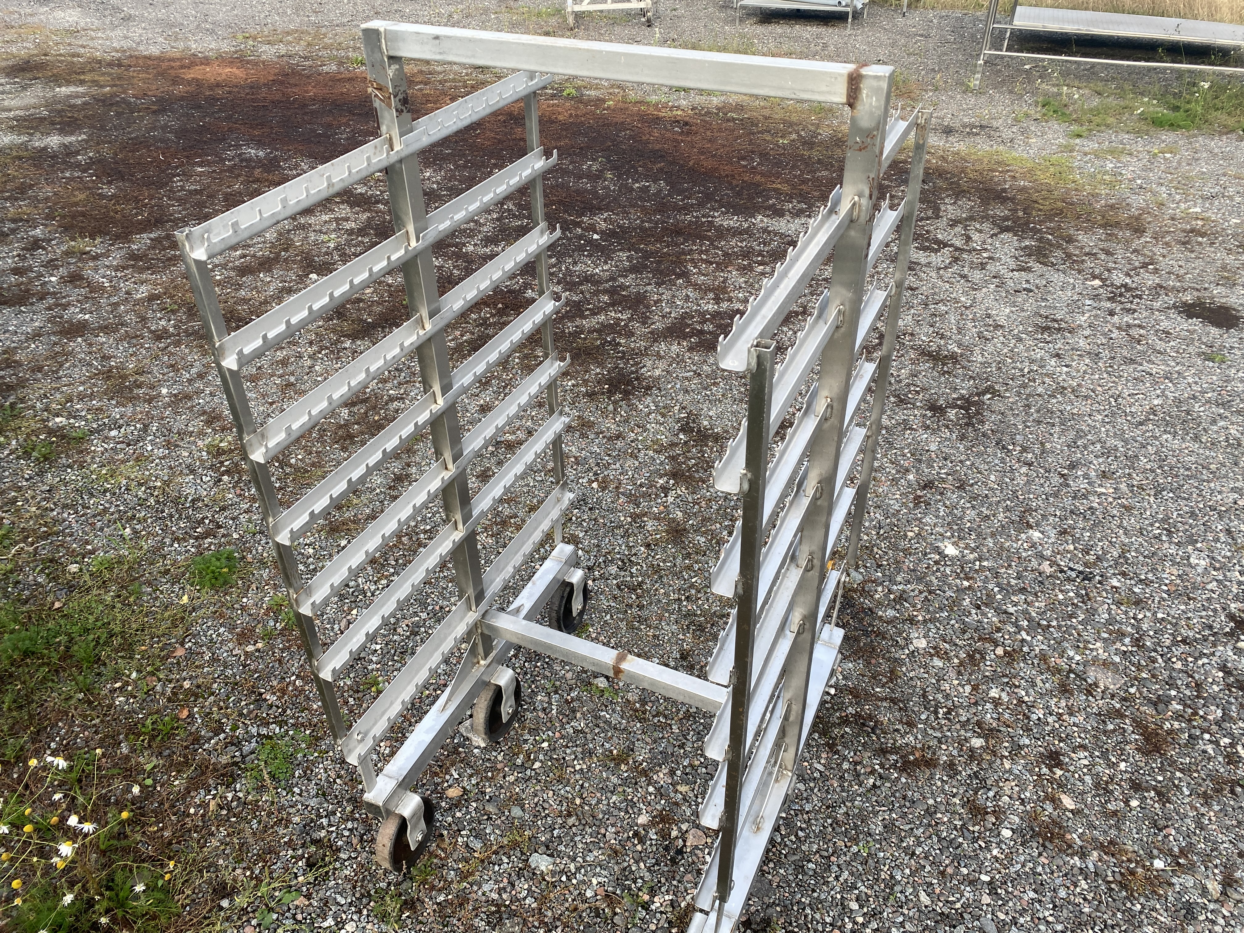 Begagnad Rökvagn 80x90cm – 6 gejdrar