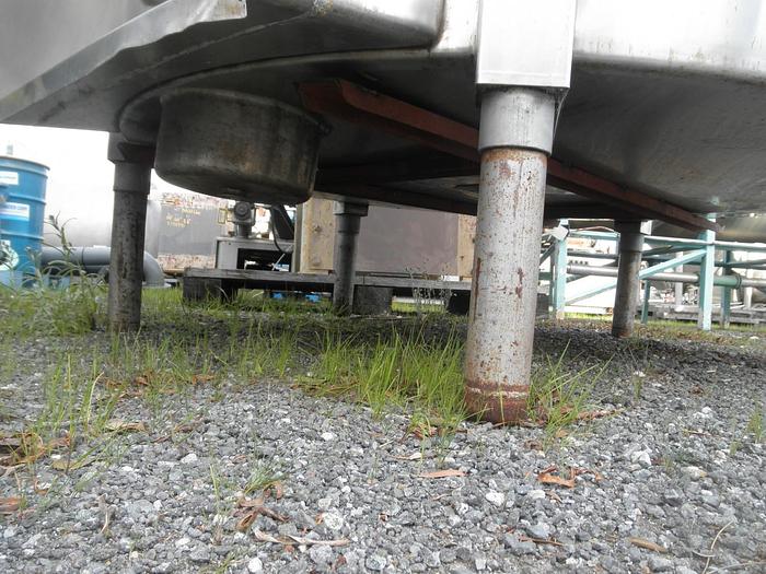 Used Tank, 1,550 Gallon, S/st, 78" X 86", #S738679