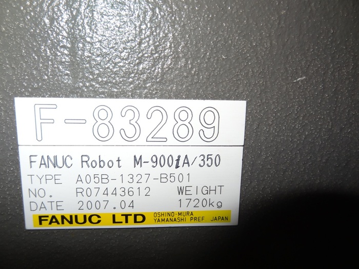 Used FANUC M900iA/350 6 AXIS CNC ROBOT 350kg CAPACITY