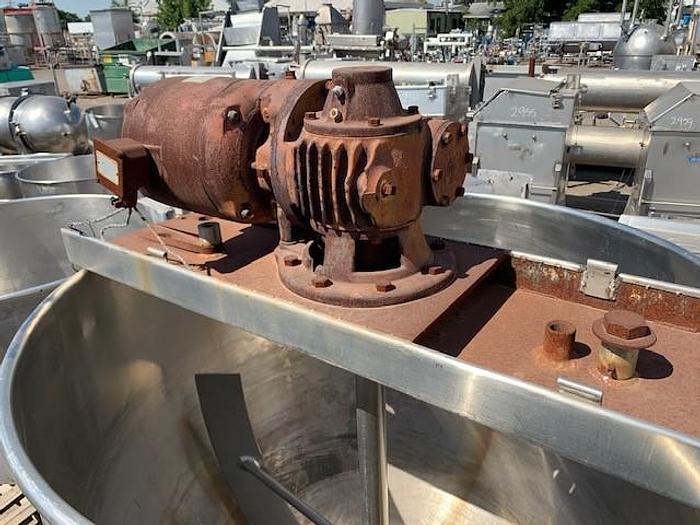 Used Pfaudler 150 Gallon Jacketed Agitated Mix Kettle