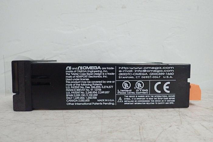 Used Omega Engineering Model CN1001-TC Temperature Controller with Manual & Extras