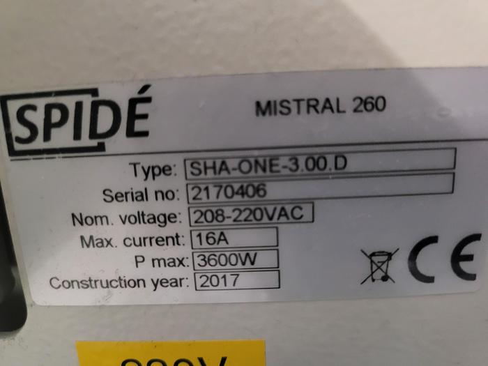 Used 2017 Spide Mistral 260