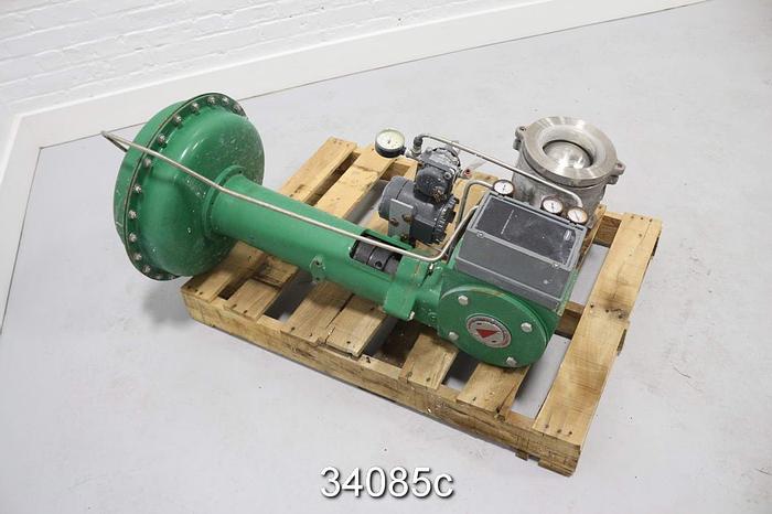 Used Fisher V100 6" V-Ball Valve #34085