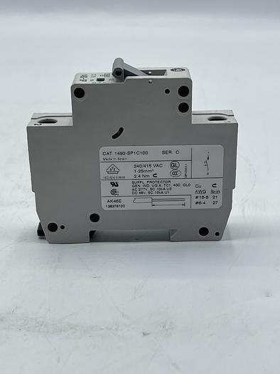 Used AB ALLEN BRADLEY 1492-SP1C100