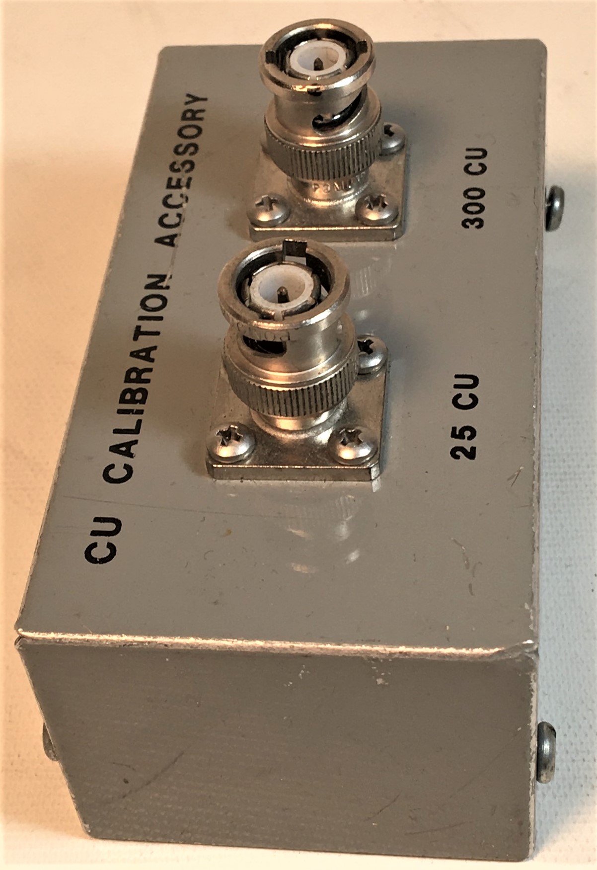 Used Emcee Conductivity Calibration Box