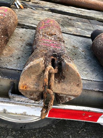 Used 5-3/8” Chisel Bit for Cable Tool