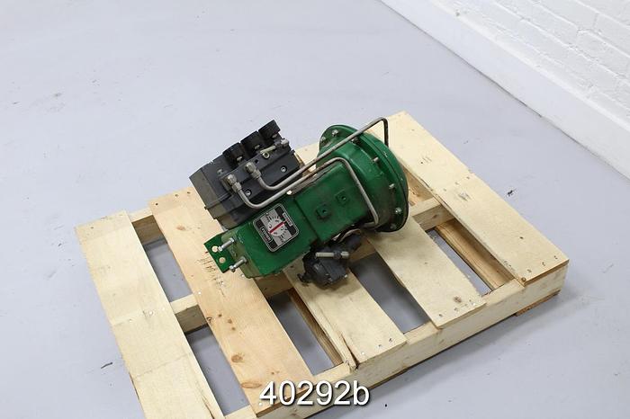 Used Fisher V150 3" Vee Ball Control Valve #40292