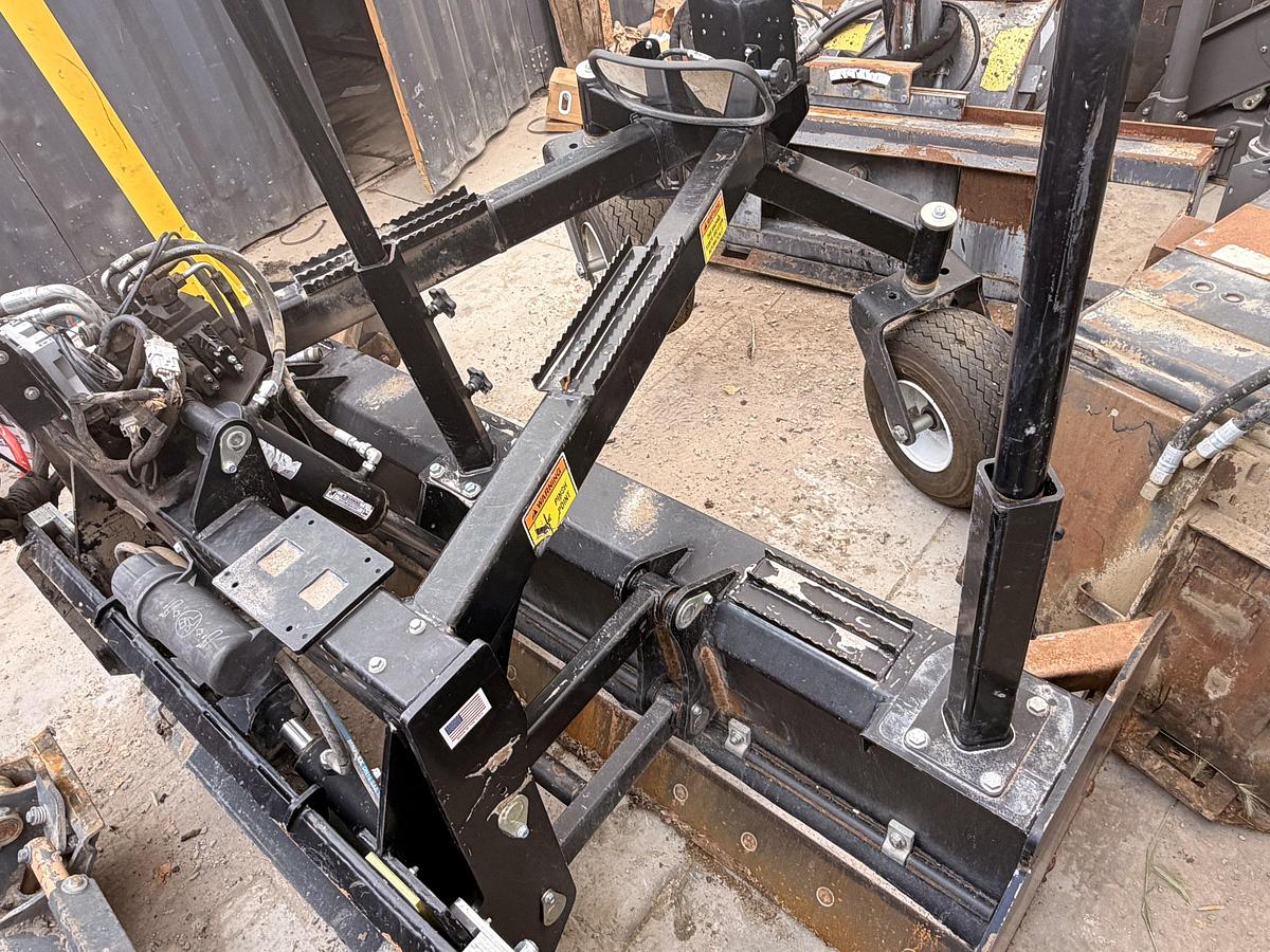 Used ATI PD84 Skid Steer Laser Grader Blade