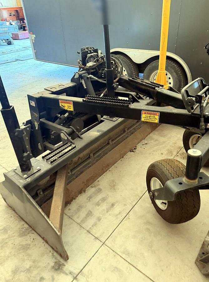 Used ATI PD84 Skid Steer Laser Grader Blade