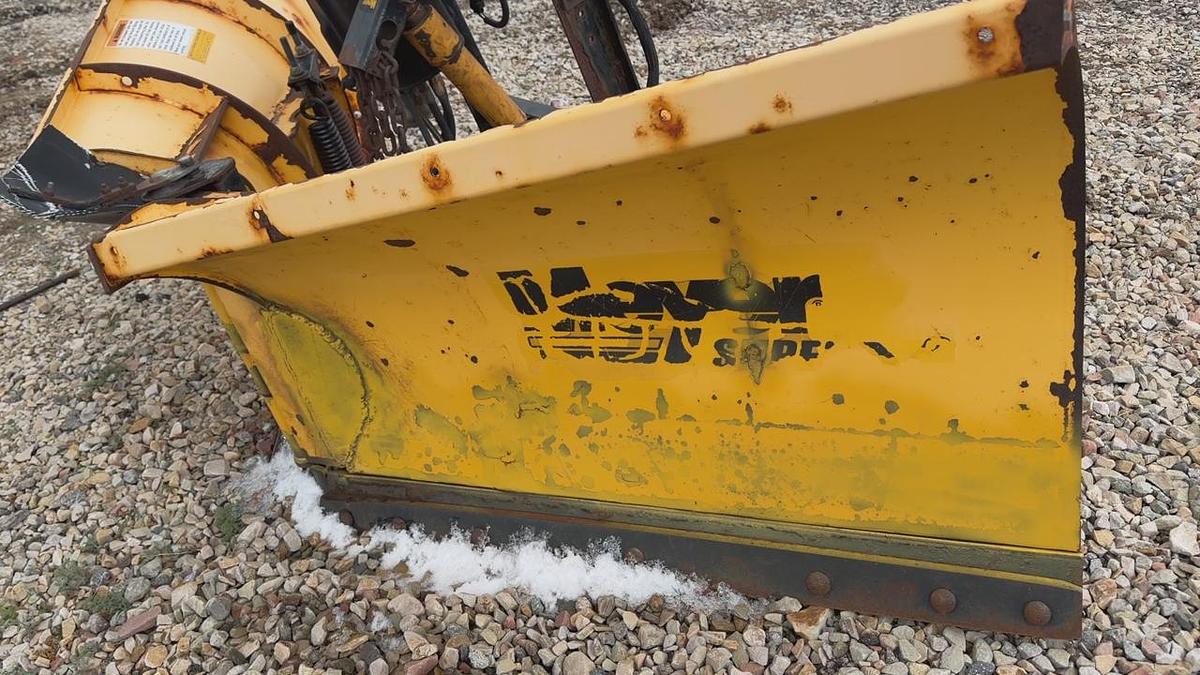 Used Meyer Super-V V-plow , EZ-Mount Plus quick-attach system