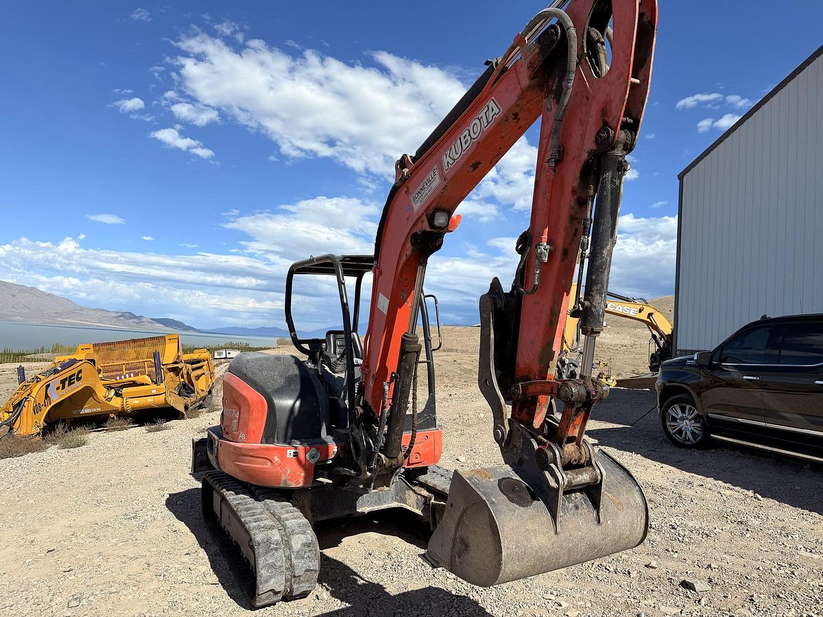 Used 2014 Kubota KX057-4 Mini Excavator