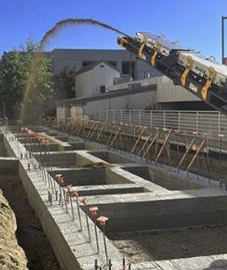 2018 CAS Conveyor Application Systems AT7 Slinger & conveyor