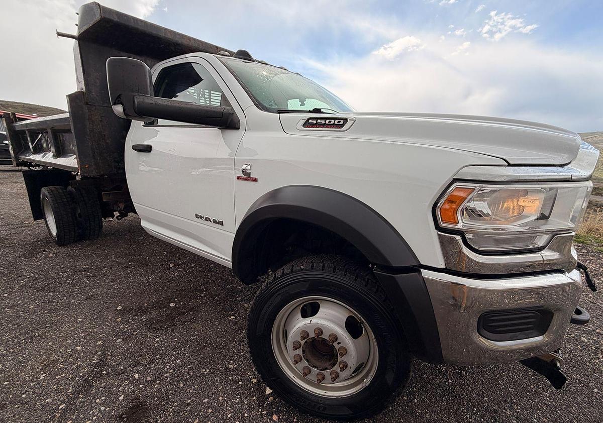 Used 2021 Ram 5500 Dump Truck