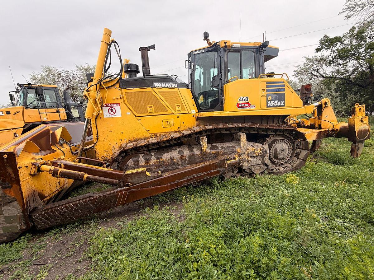 Used 2017 Komatsu D155AX-8, 8,851 hrs, turbocharged diesel, 354 HP