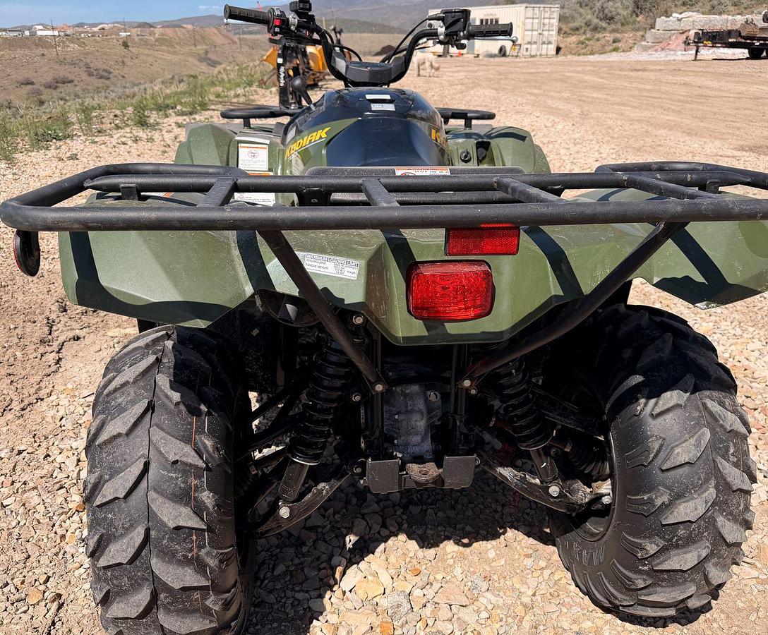 2024 Yamaha Kodiak 700 4x4 with Plow
