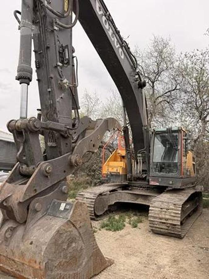 Used 2019 Volvo EC350EL crawler excavator, 3,548 hours, 35 ton