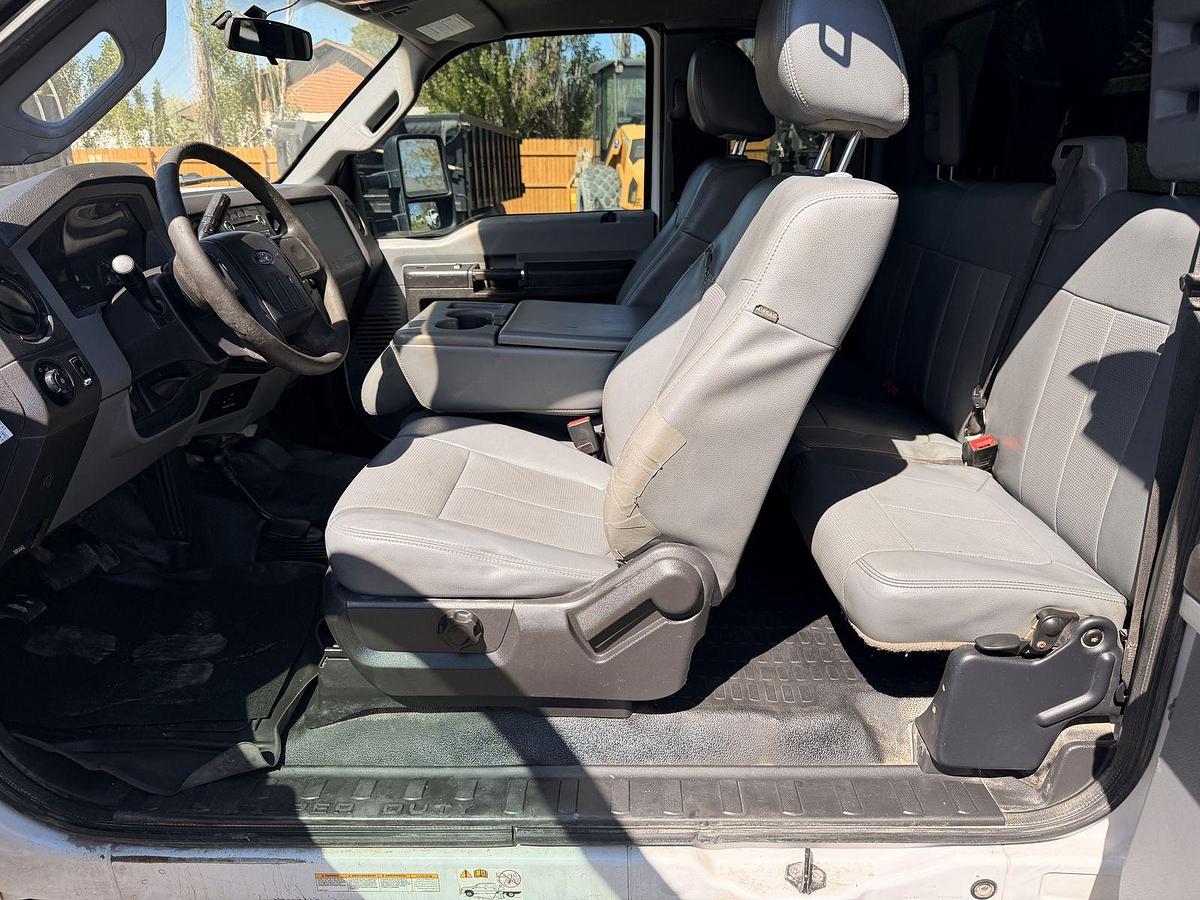 Used Ford F-450 Super Duty service truck 247k miles. Crane, Welder, Compressor, reels, outriggers included.