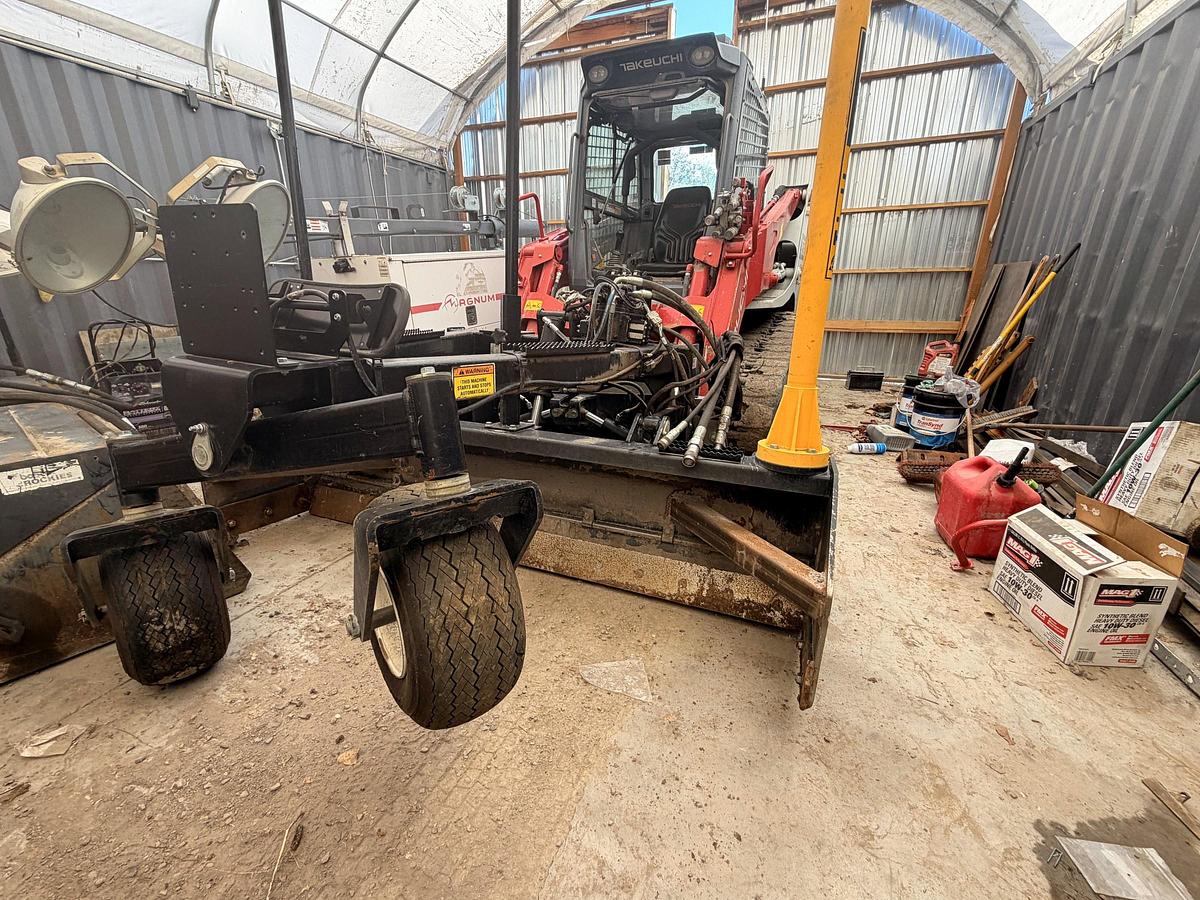 Used ATI PD84 Skid Steer Laser Grader Blade