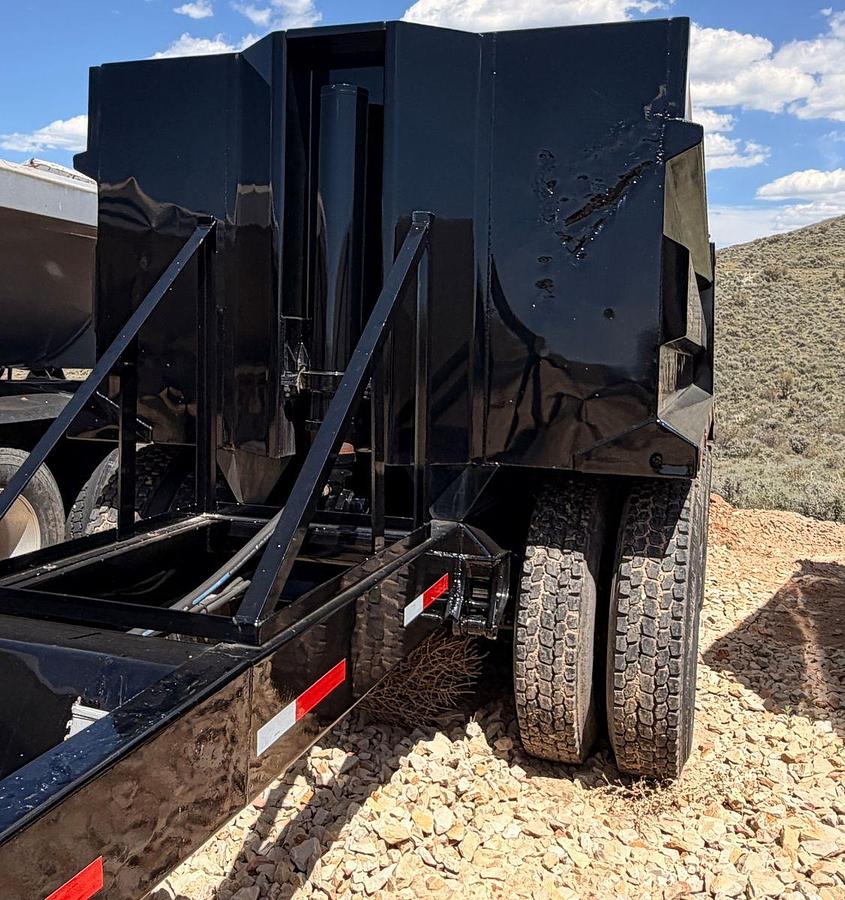 Used Wilson Triaxle Dump Pup Trailer fully reconditioned, 13' Bed | 33' long | 91" Box Height