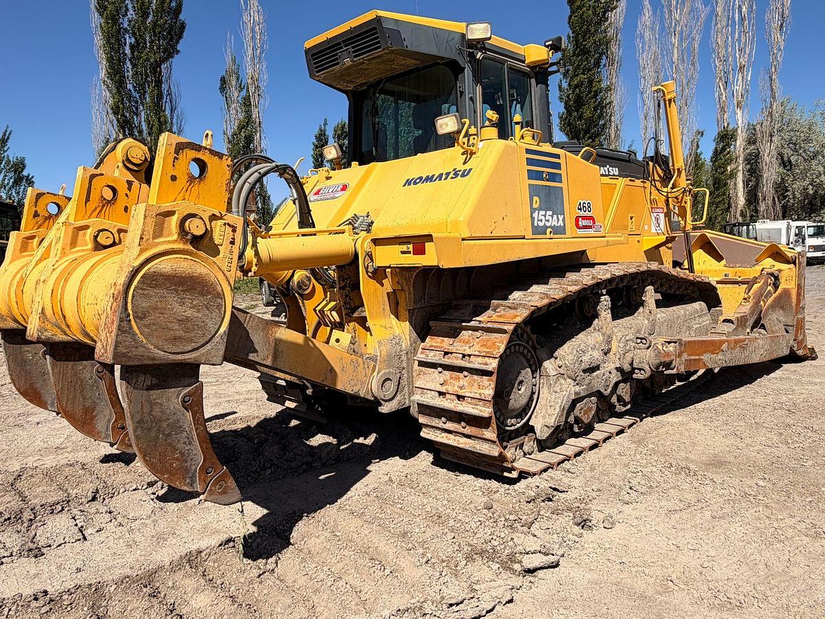 Used 2017 Komatsu D155AX-8, 8,851 hrs, turbocharged diesel, 354 HP