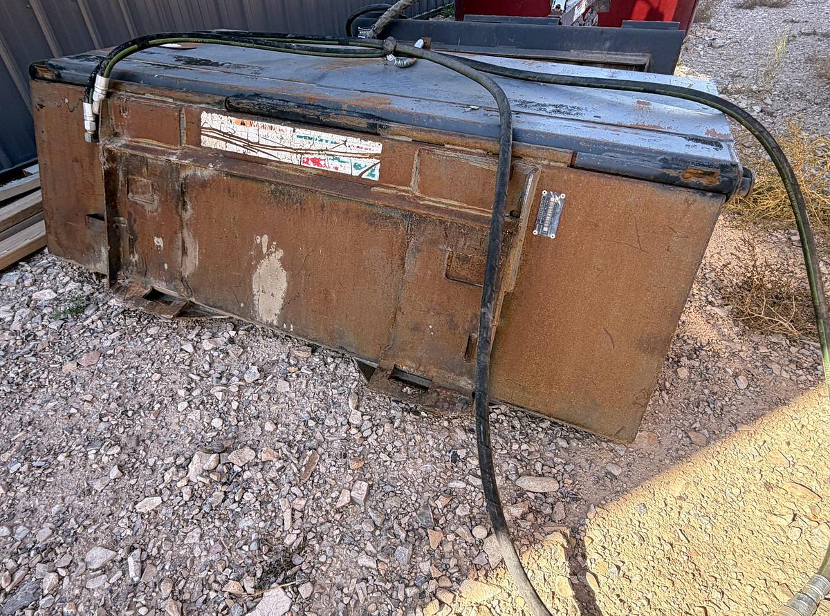 Used Bobcat 72" Skid Steer Sweeper Broom