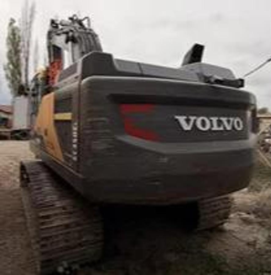 Used 2019 Volvo EC350EL crawler excavator, 3,548 hours, 35 ton