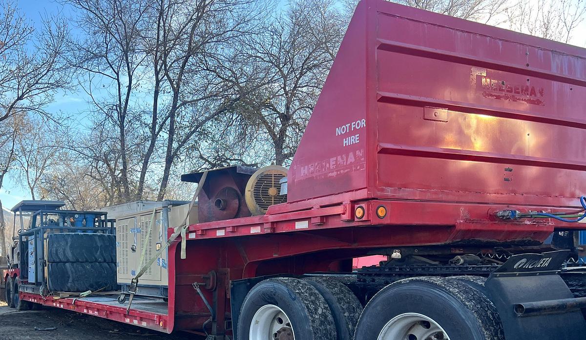 Used 1997 Trail King 49' X 102", 30ton, flatbed