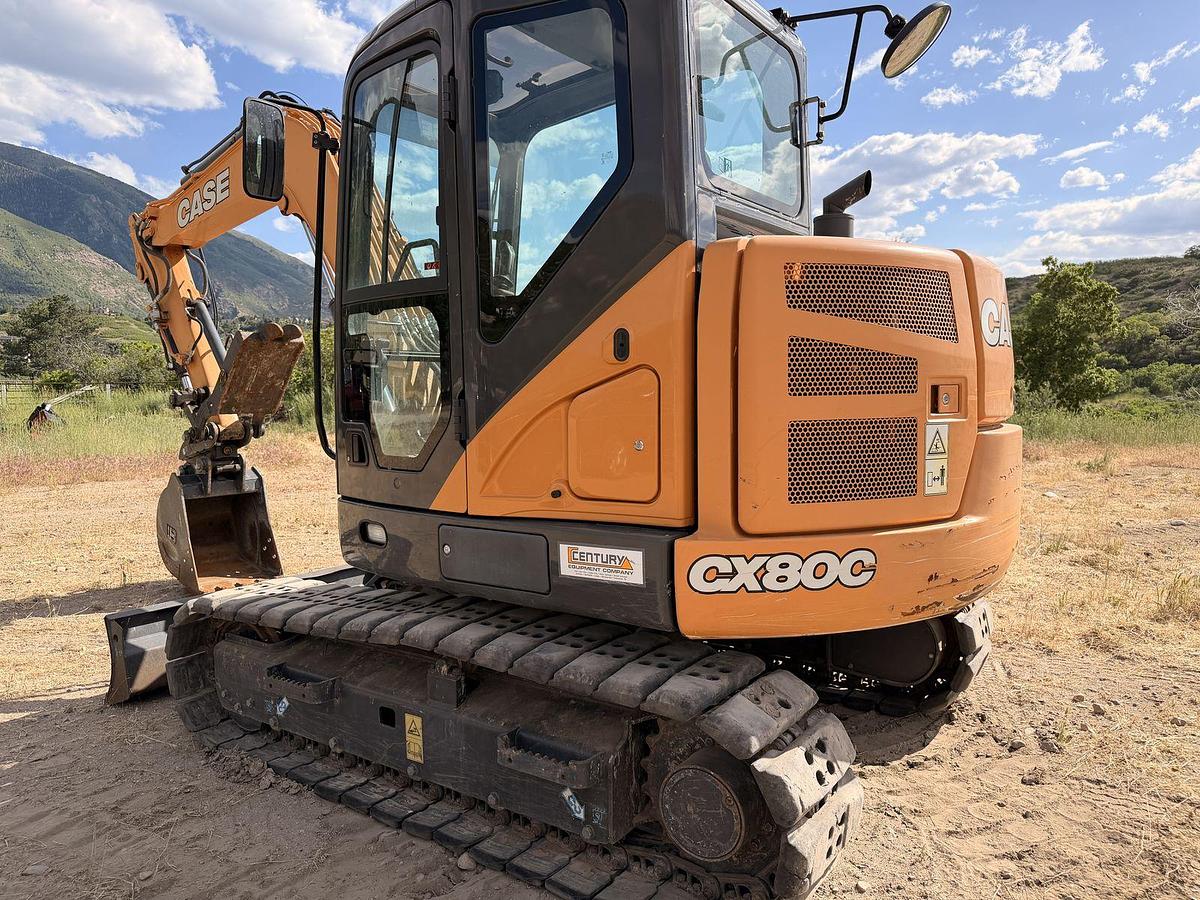 Used Case Midi Excavator Cx80C LOW HOURS 957 hrs