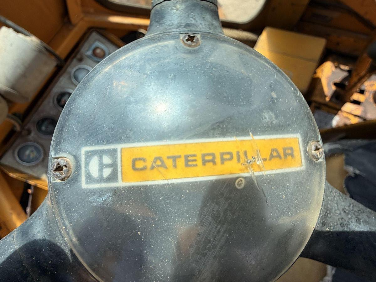 Used Cat 950 Loader with side dump trench bucket