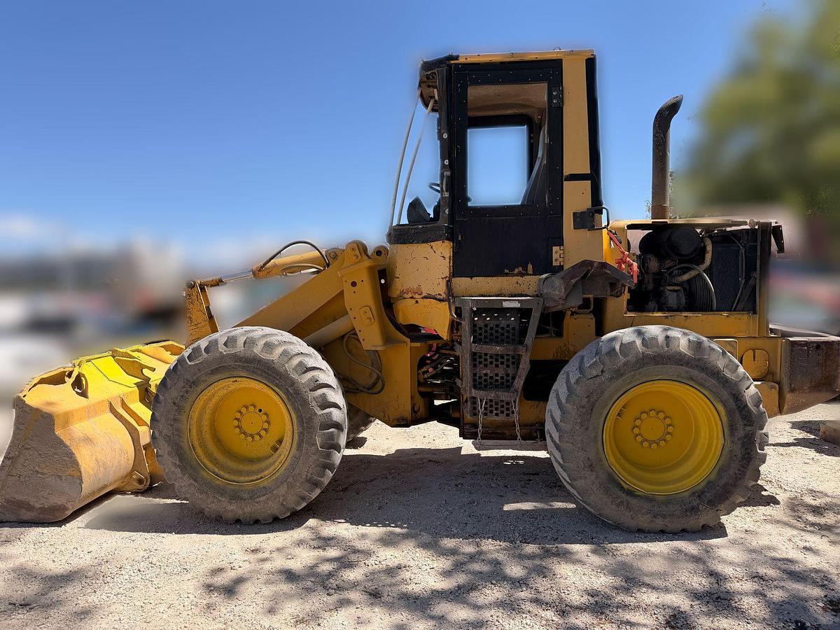Used Komatsu WA120-3 Compact Articulated Wheel Loader, 2.5yd bucket, rebuilt komatsu engine